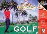 Waialae Country Club Golf