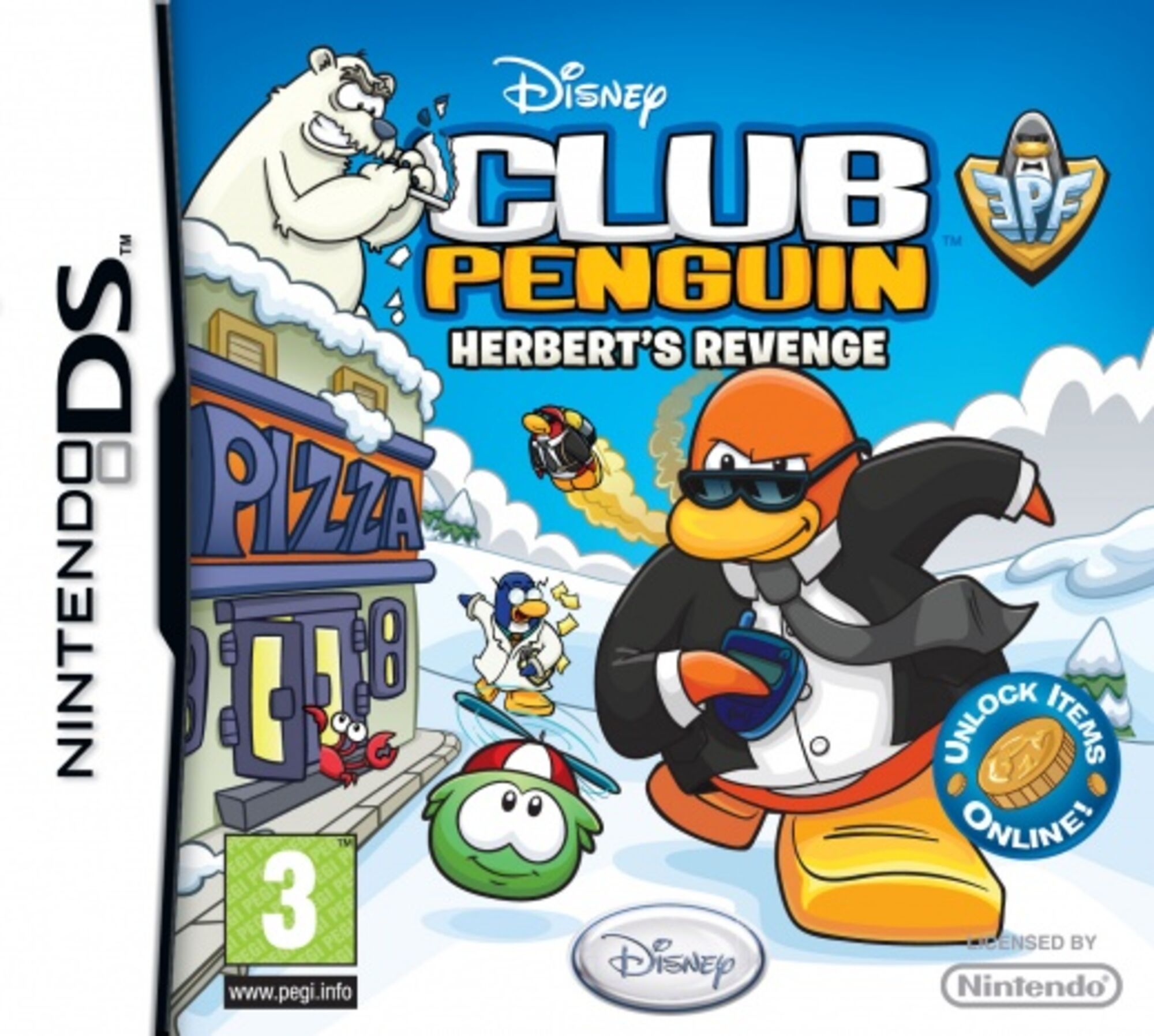 Club Penguin Herberts Revenge Nintendo