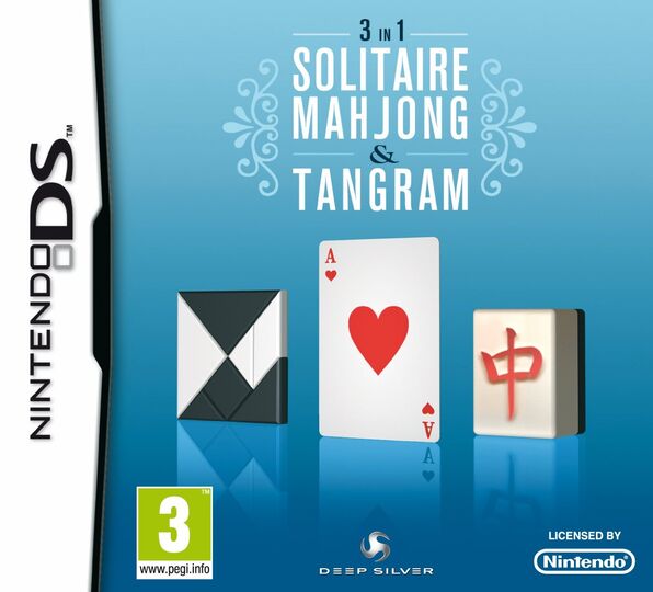 Solitaire, Mahjong & Tangram: 3 in 1