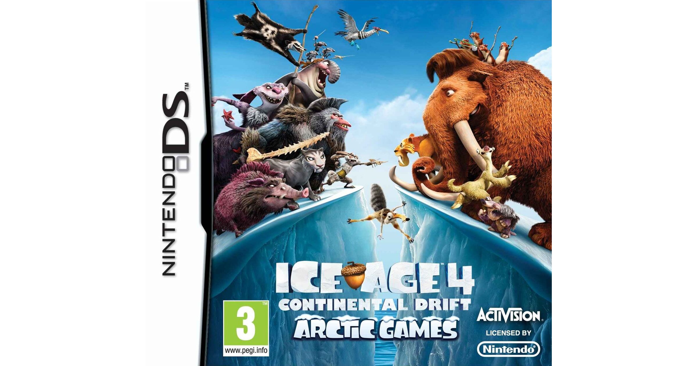 Ice Age 4 Continental Drift Arctic Games Nintendo