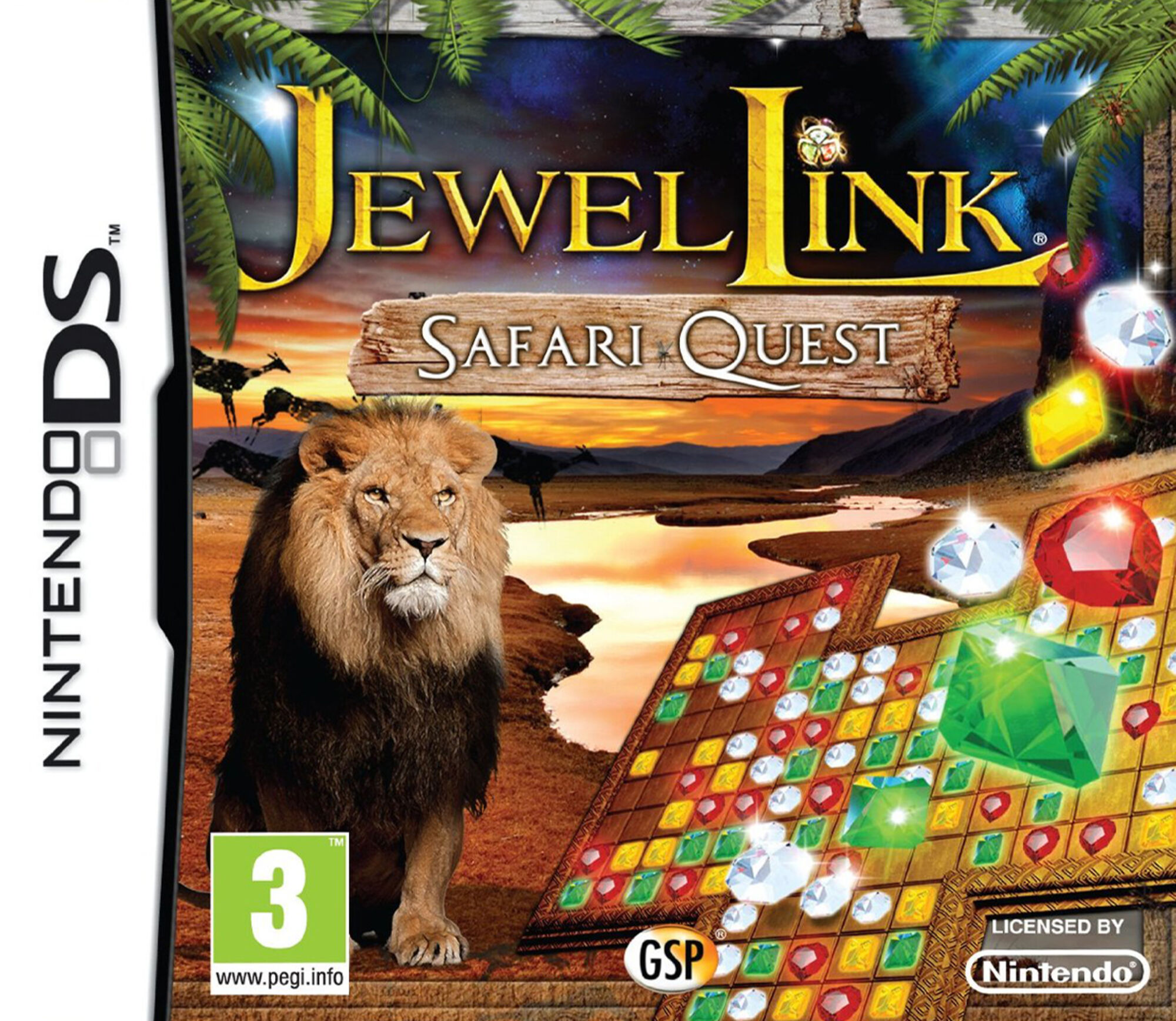 Jewel Link Safari Quest Nintendo