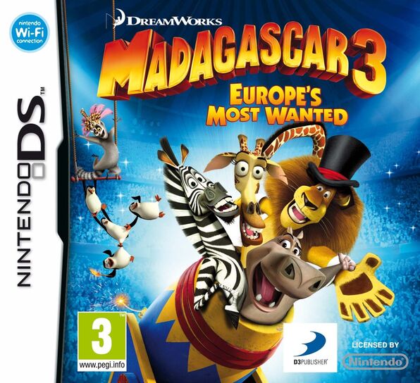 Madagascar 3: Europes Most Wanted