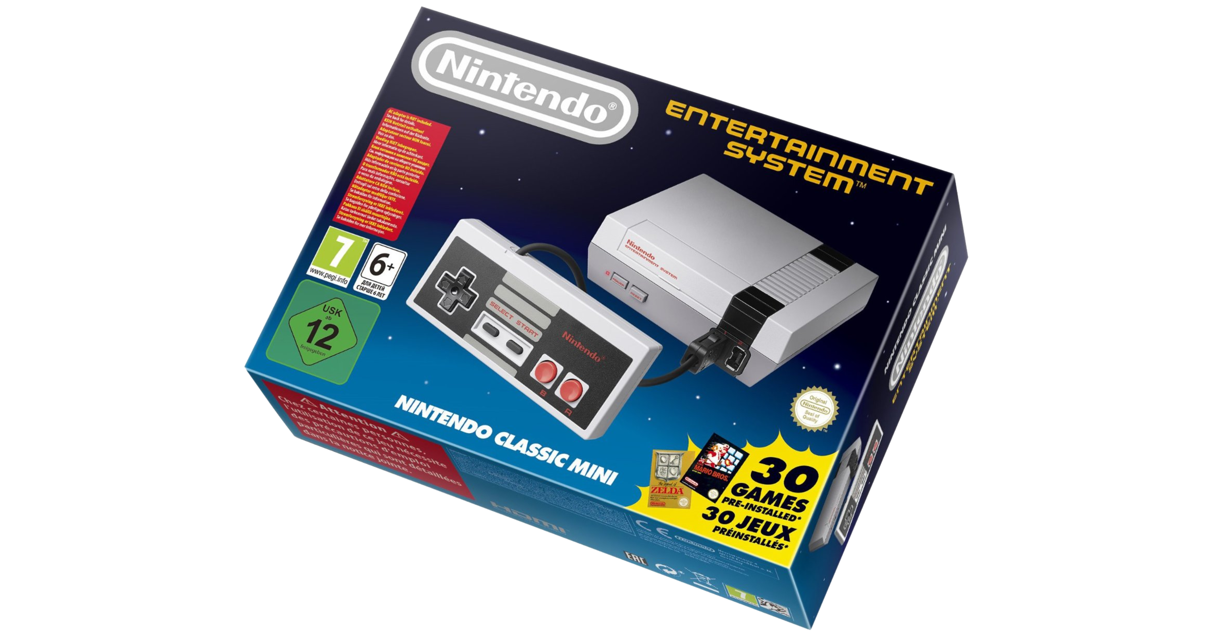 Classic Mini Nintendo Entertainment System NES Retro 