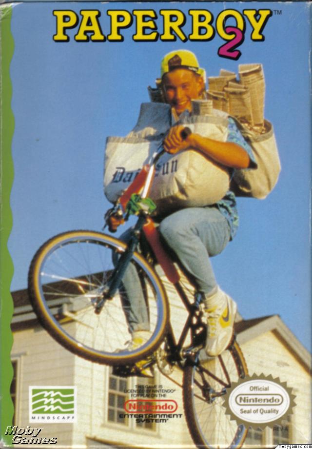 Paperboy On Bike Thumbnail