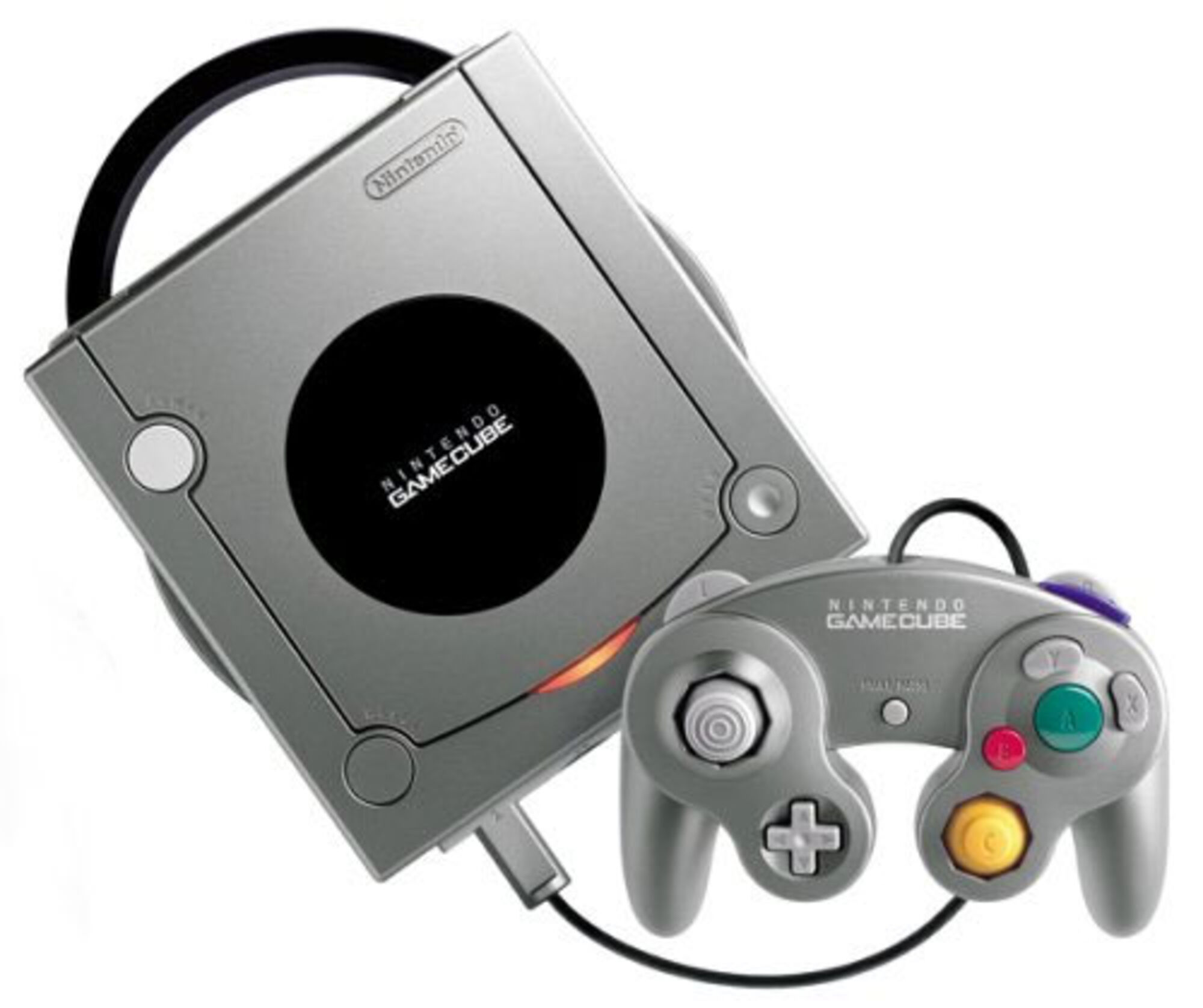 Nintendo Gamecube Silver
