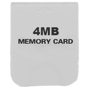 Gamecube 4mb Unofficial Memory Card (Any Colour)