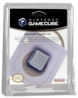 Gamecube Nintendo Official 59 Block Memory Card