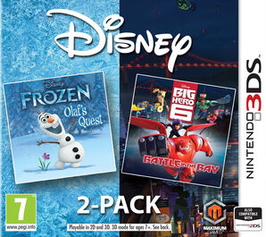 Disney Frozen/Big Hero 6 Double pack