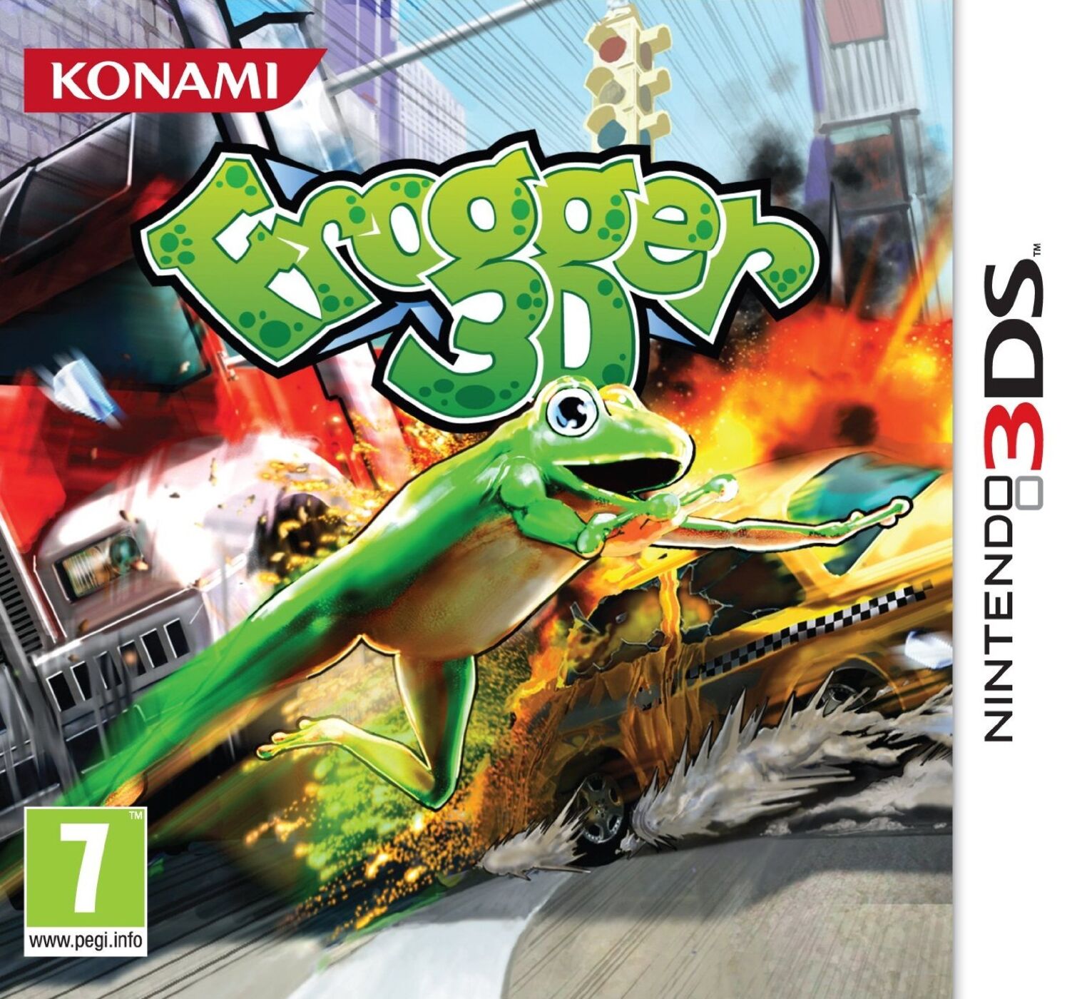 Nintendo Frogger 3d 3ds Game Printable Sleeve
