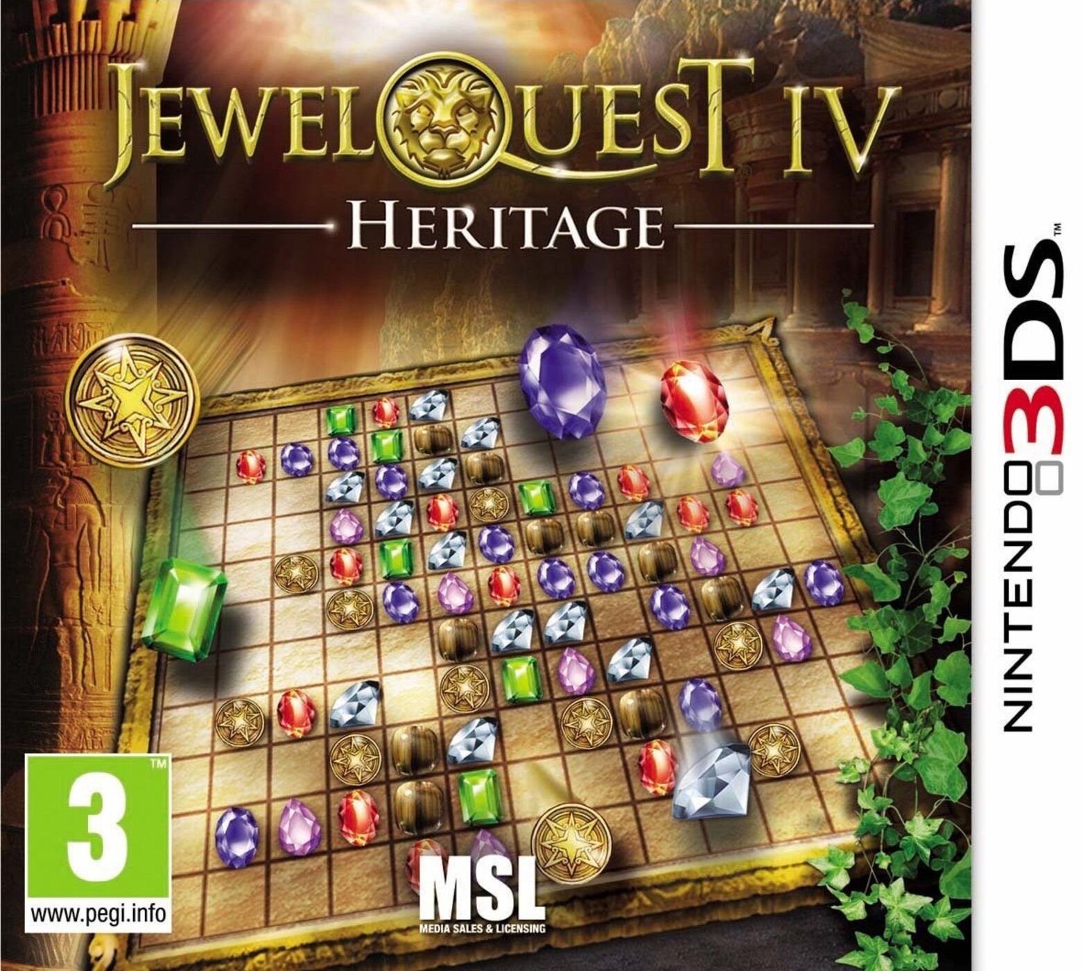 Jewel Quest IV Heritage Nintendo