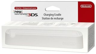 New Nintendo 3DS Charging Cradle (White)