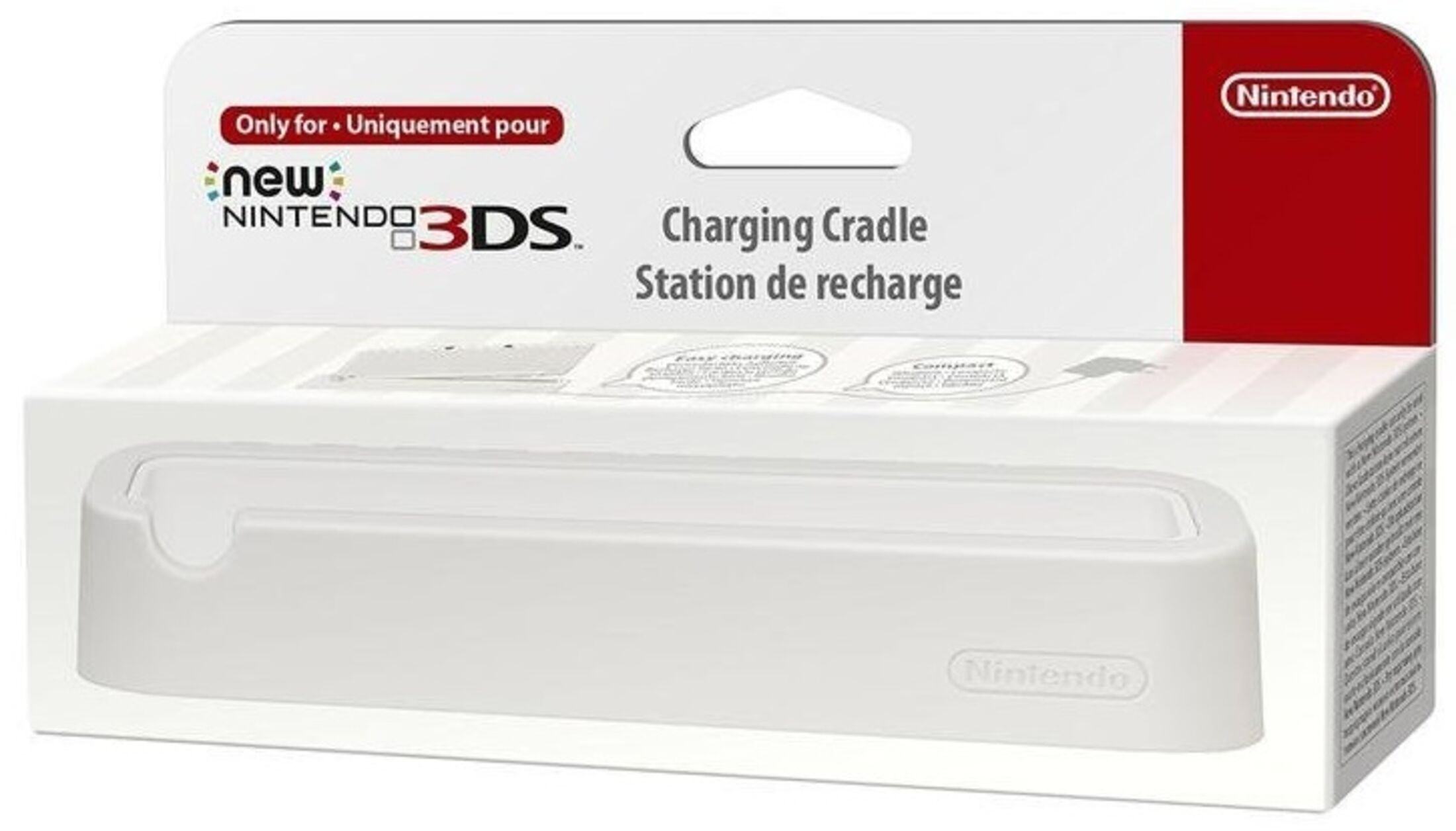 New Nintendo 3DS Charging Cradle (White)