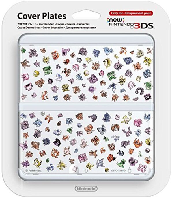 New Nintendo 3DS Coverplate - Classic Pokemon