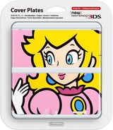 New Nintendo 3DS Coverplate - Mario (Peach)
