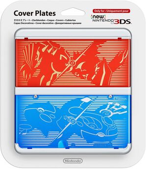 New Nintendo 3DS Coverplate - Pokemon (Ruby/Sapphire)