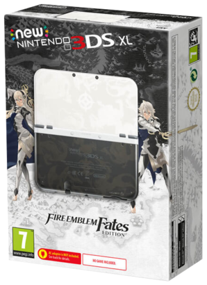 New Nintendo 3DS XL - Fire Emblem Fates White/Black