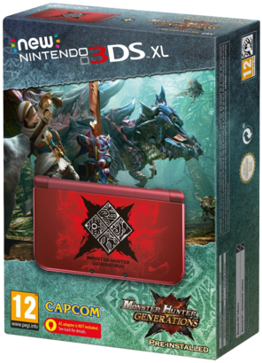 New Nintendo 3DS XL Monster Hunter Generations Edition