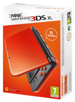 New Nintendo 3DS XL - Orange & Black