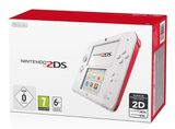 Nintendo 2DS Handheld Console White/Red