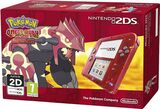 Nintendo 2DS Transparent Red with Pokémon Omega Ruby