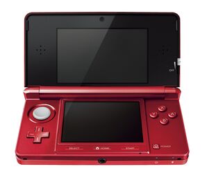 Nintendo 3DS Handheld Console (Metallic Red)