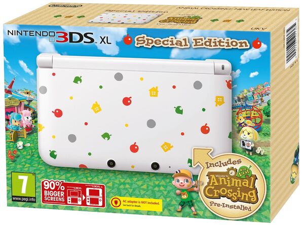 Nintendo 3DS XL Console - Animal Crossing Limited Edition