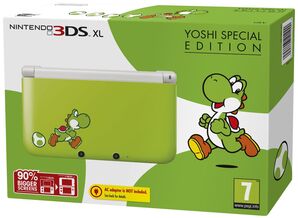 Nintendo 3DS XL Console - Yoshi Special Edition