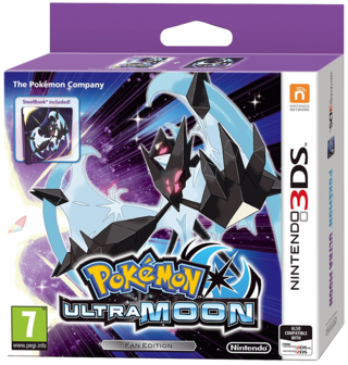 Pokemon Ultra Moon Steelbook Fan Edition