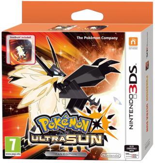 Pokemon Ultra Sun Steelbook Fan Edition