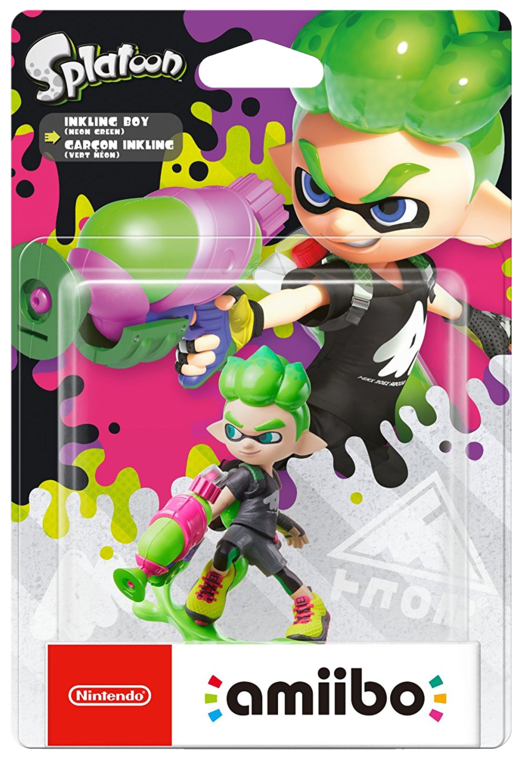 Amiibo - Inkling Boy amiibo - Splatoon 2