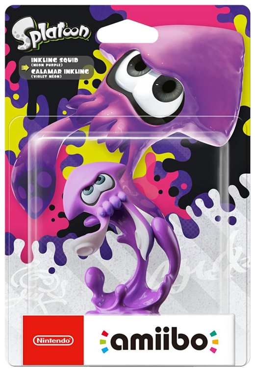 Amiibo - Inkling Squid amiibo - Splatoon 2