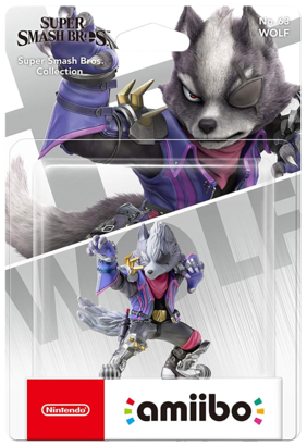Amiibo - Super Smash Bros - Wolf