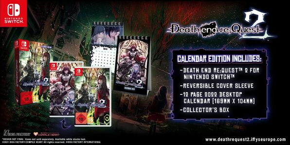 Death end re;Quest 2: Calendar Edition