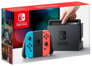 Nintendo Switch Console - Neon Red/Neon Blue