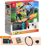 Nintendo Switch Console - Neon Red/Neon Blue Ring Fit Bundle