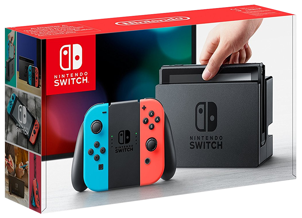 Nintendo Switch Console - Neon Red Neon Blue