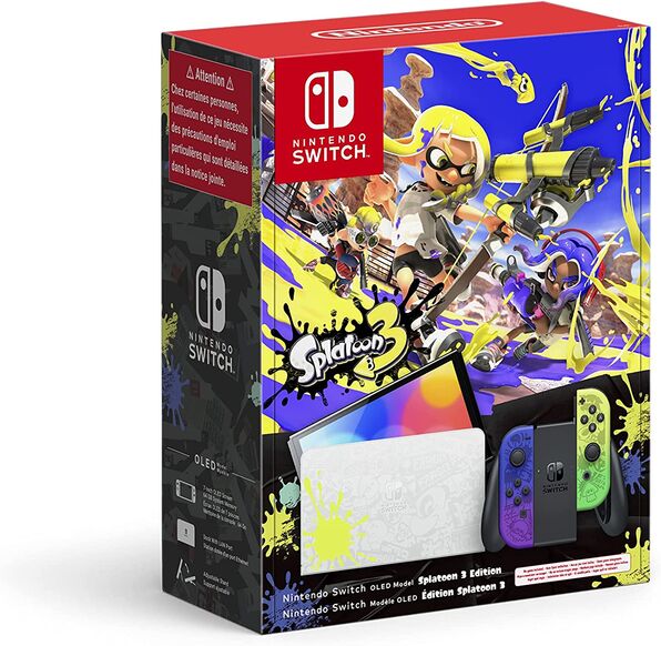 Nintendo Switch Console (OLED Model) - Splatoon 3 Edition