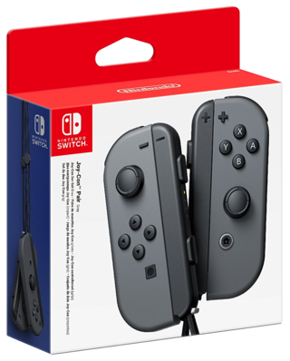 Nintendo Switch Joy-Con Controller Pair - Grey