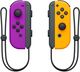 Official Nintendo Switch JoyCon Controllers Pair purple orange 2