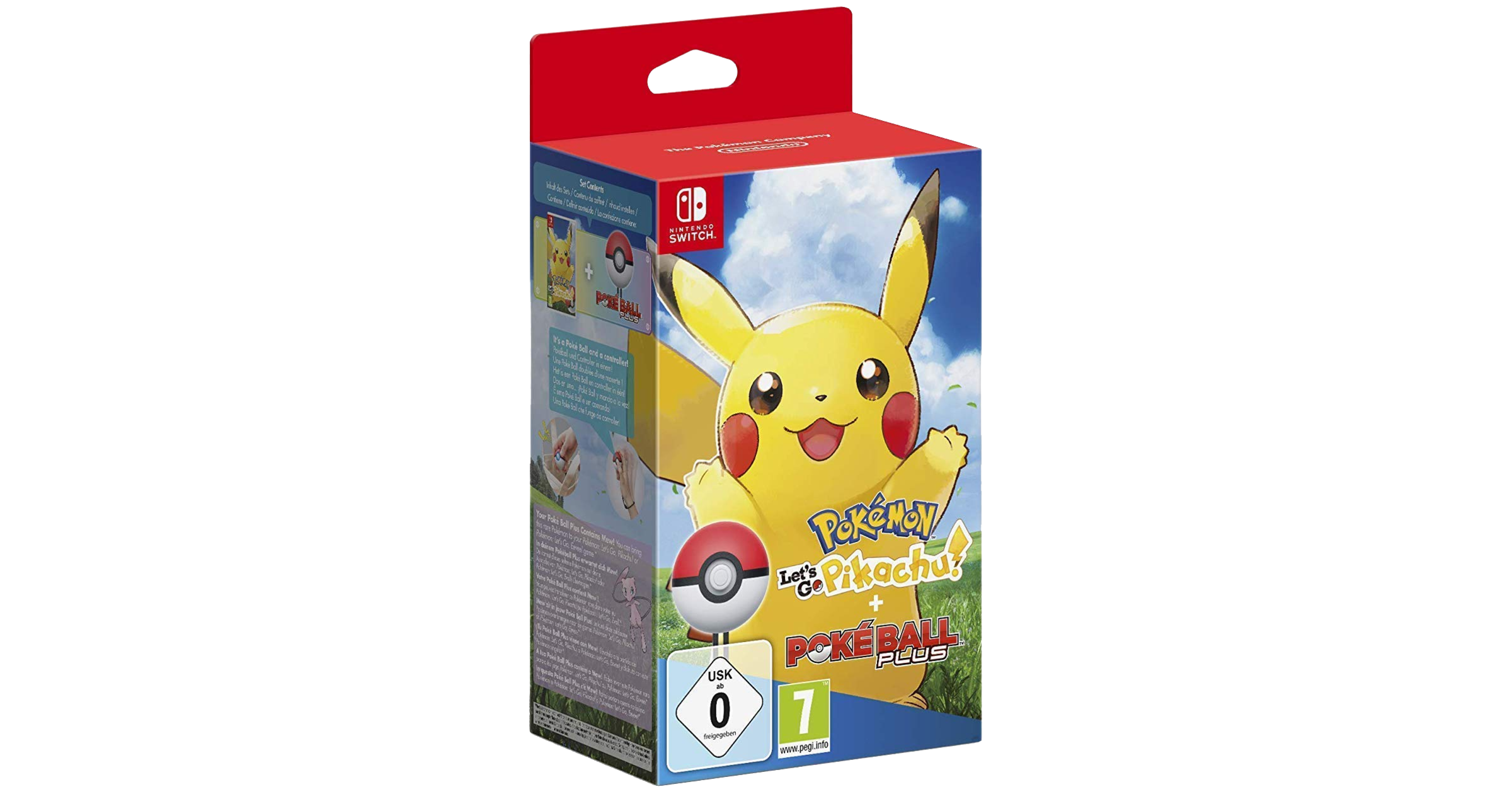 pokemon let's go pikachu plus pokeball plus nintendo switch