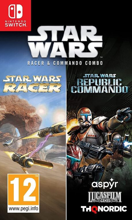 Star Wars Racer and Commando Combo