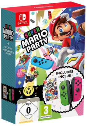 Super Mario Party + Joy-Con Pair