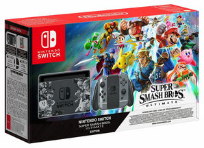 Nintendo Switch - Smash Bros Limited Edition Console