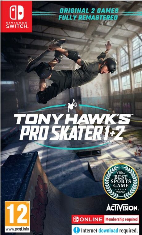 Tony Hawk's Pro Skater 1+ 2