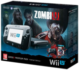 Nintendo Wii U Console (Black) 32GB With Zombi U