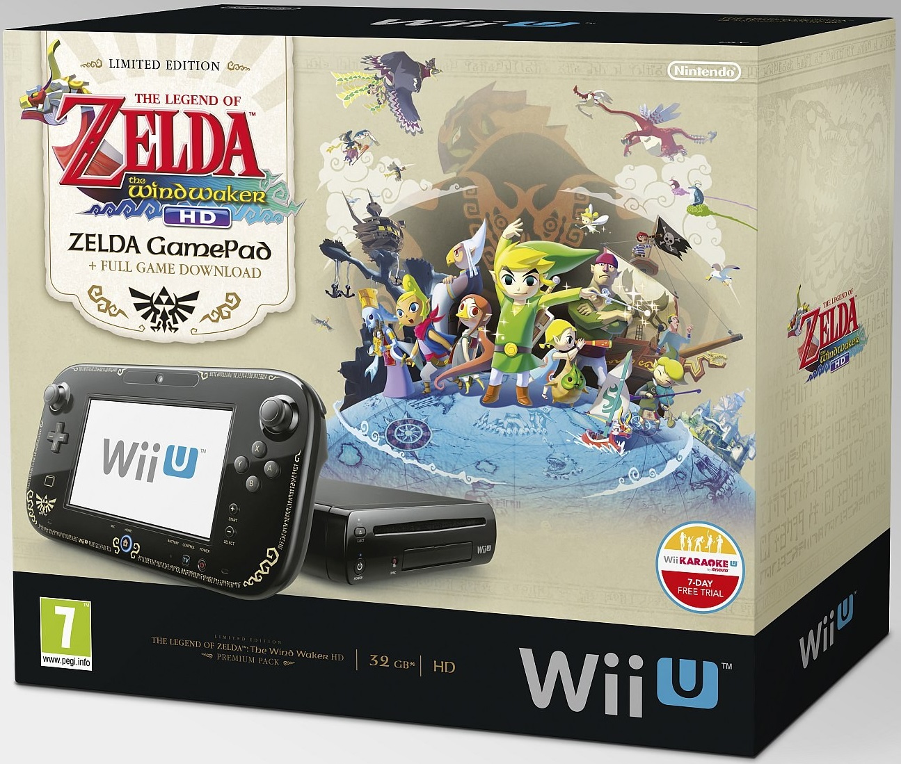 Campeonato participar documental Nintendo Wii U Premium Zelda Console Bundle Limited Edition