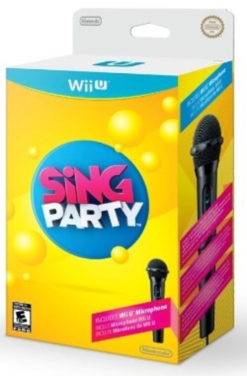 Sing Party with Wii U Wired Microphone