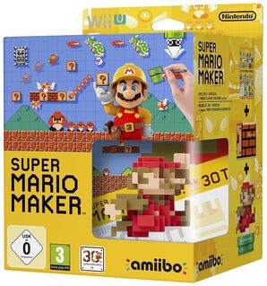 Super Mario Maker with Artbook and Mario Amiibo