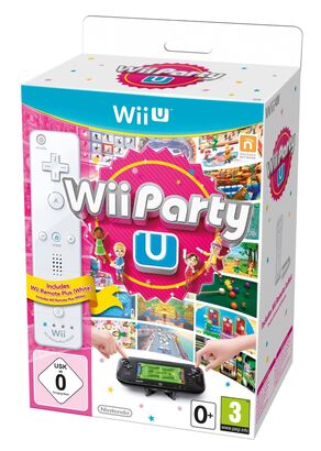 Wii Party U with Remote Plus White