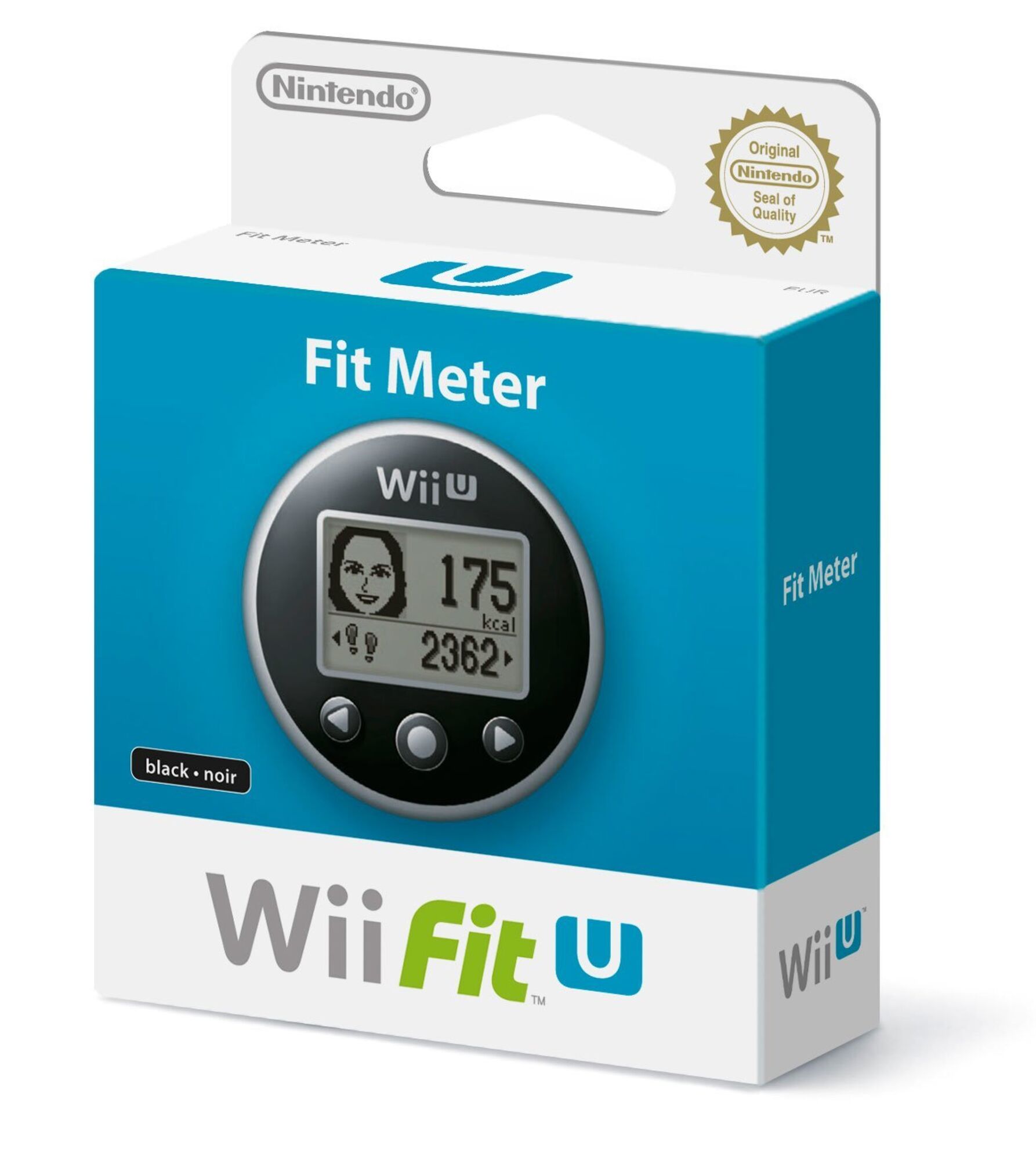 Wii Fit U Fit Meter Only Black Nintendo